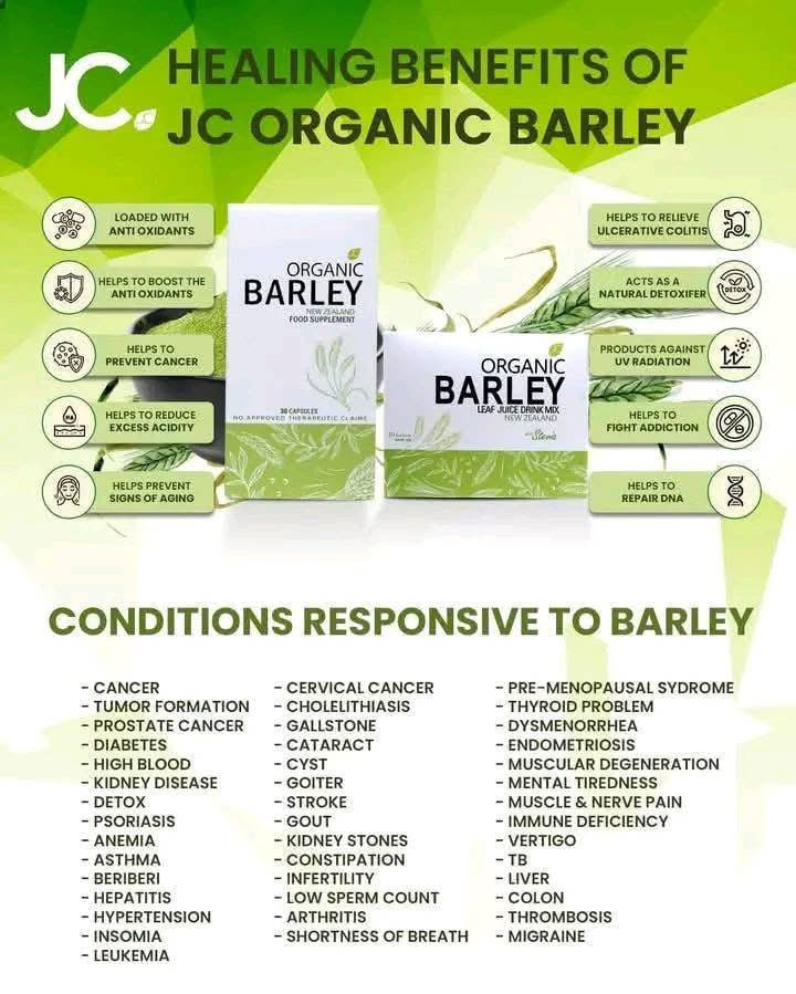 Jc Organic Barely Capsule